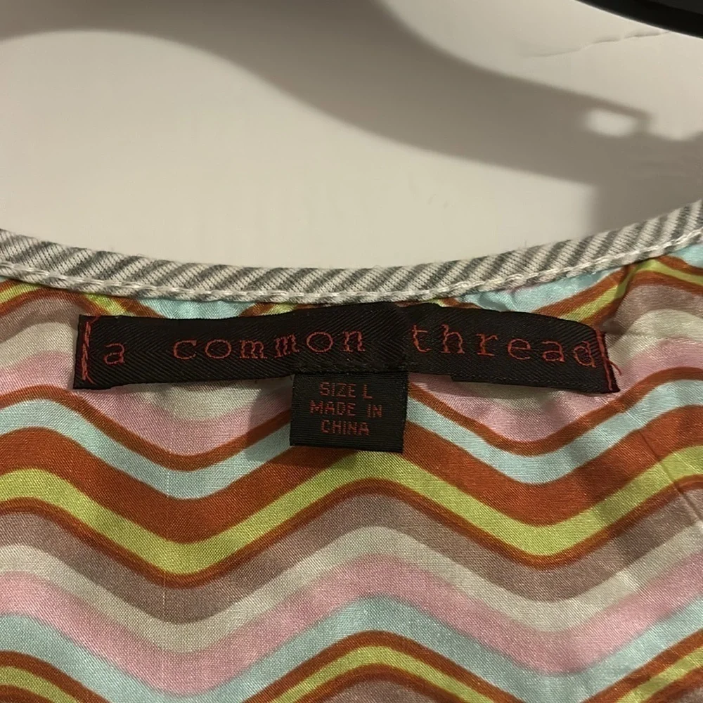A Common Thread Jeweled Multi Pattern Tank - Picture 2 of 4
